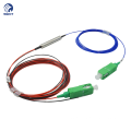 Manufacturing 3 channel FWDM module 1310 1490 1550nm module 1in 2 out FWDM splitter  fiber optic with test report for FTTX